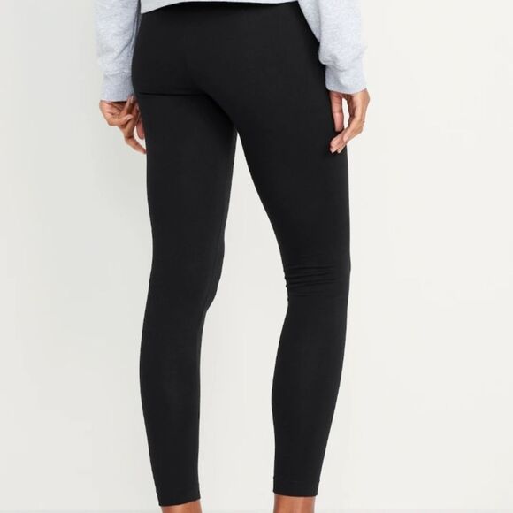 Mid-Rise Jersey Ankle Leggings Old Navy Womens 2x Plus Size New Basic Bottoms - Picture 2 of 15